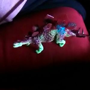 A dinosaur toy